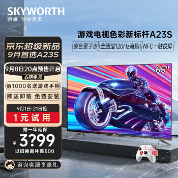 SKYWORTH ��ά A23Sϵ�� 65A23S ���� 65Ӣ�� 4K3999Ԫ