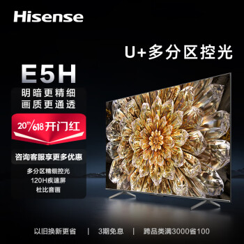 Hisense ���� 65E5H Һ������ 65Ӣ�� 4K��2649